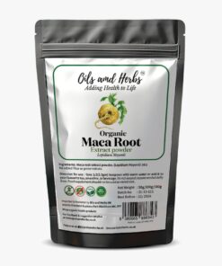 Organic Maca Root Extract Powder - 100% Pure and Natural