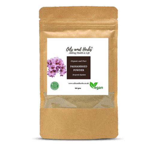 Organic Pashanbhed Root Powder - Bergenia Ligulata -100% Pure, Clean and Natural