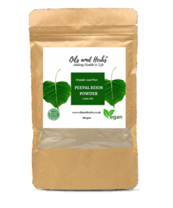 Organic Peepal Resin Powder- Arasa Ilai -100% Pure, Clean and Natural