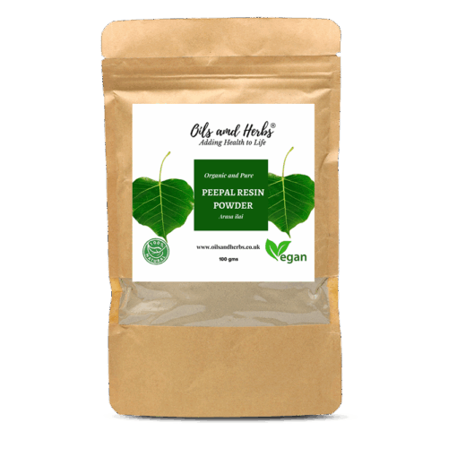 Organic Peepal Resin Powder- Arasa Ilai -100% Pure, Clean and Natural