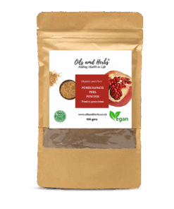 Organic Pomegranate Peel Powder - Punica granatum - 100% Pure Clean and Natural