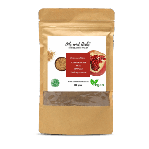 Organic Pomegranate Peel Powder - Punica granatum - 100% Pure Clean and Natural