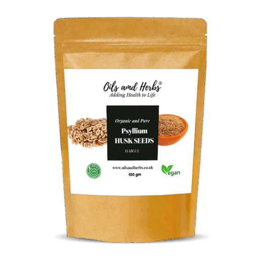 Natural Psyllium Husk Seeds (Isabgol) - Dietary Fiber - Baking Seeds