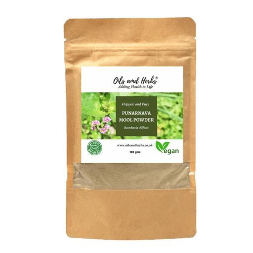 Organic Punarnava Mool Powder- Boerhavia Diffusa -100% Pure, Clean and Natural