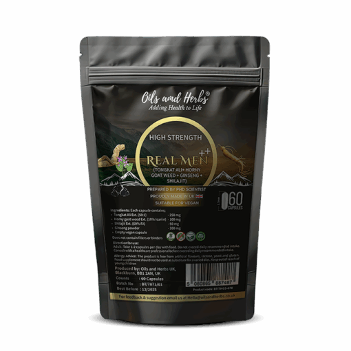 Real Men Plus – Ginseng with Shilajit and Other Blends
