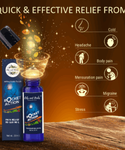 Rocket Action - Pain Relief Roll Oil