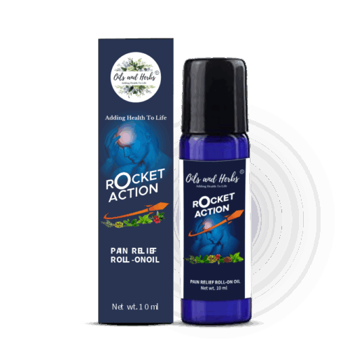 Rocket Action - Pain Relief Roll Oil