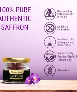 All Red Saffron Threads- 100% Original Sargol- TOP OF THE FLOWER