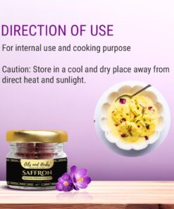 All Red Saffron Threads- 100% Original Sargol- TOP OF THE FLOWER