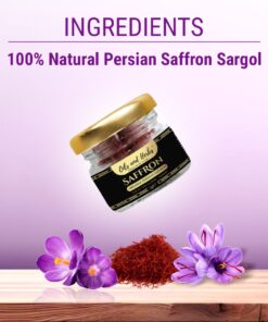 All Red Saffron Threads- 100% Original Sargol- TOP OF THE FLOWER
