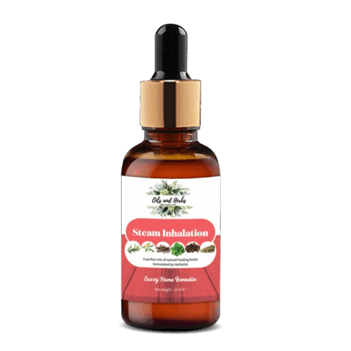 Steam Inhalation Essential Oil blend - Quick Action
