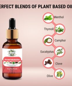 Steam Inhalation Essential Oil blend - Quick Action