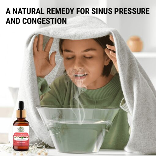 Steam Inhalation Essential Oil blend - Quick Action