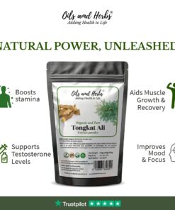 Organic TongkatAli Extract Powder - 50:1
