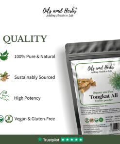 Organic TongkatAli Extract Powder - 50:1