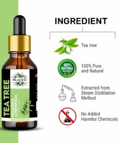 Natural Tea Tree Essential Oil 100% Pure and Therapeutic Grade