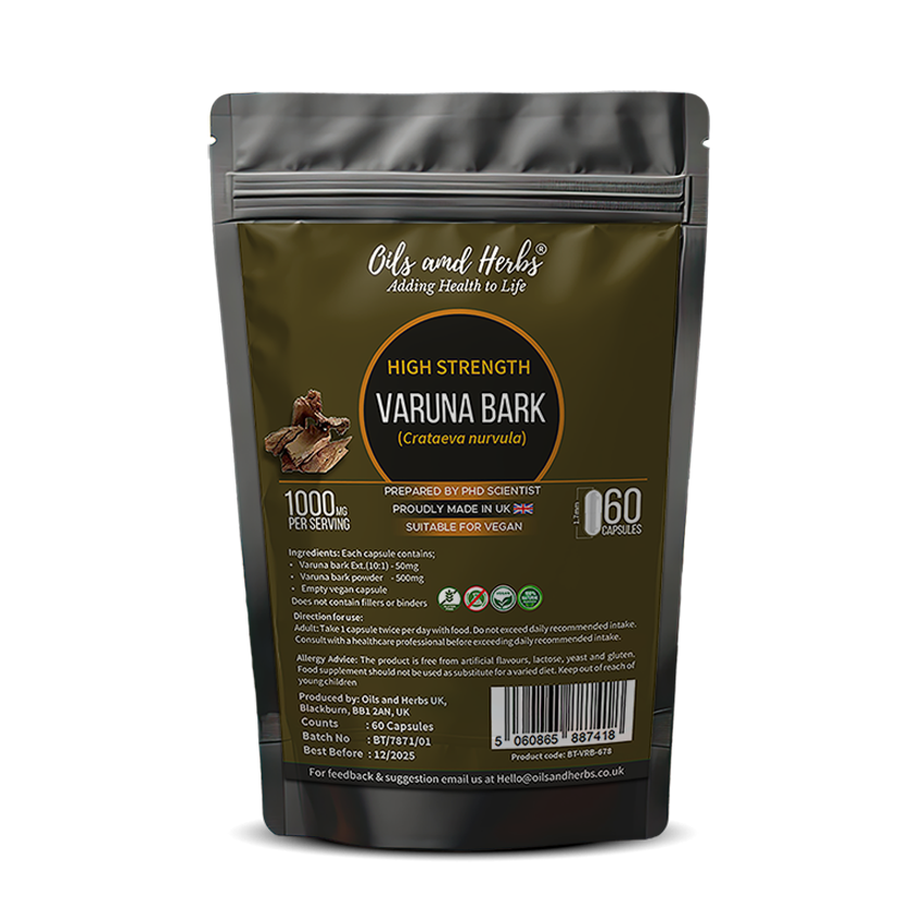 High Strength Varuna Bark Crataeva nurvala Capsule 1000MG