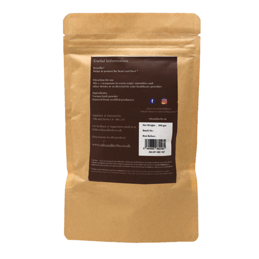 Clean Organic Varuna Bark - Crataeva nurvul-100% Pure and Natural