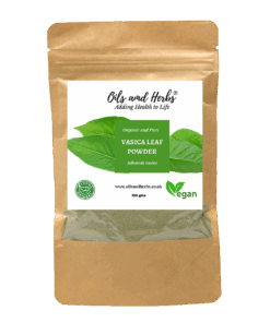 Organic Vasica Leaf Powder- Adhatoda Vasica -100% Pure and Natural