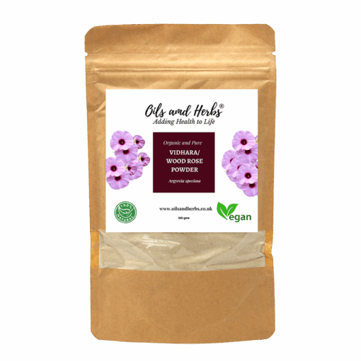 Organic Vidhara Mool Powder - Argyreia speciosa - 100% Pure, Clean and Natural