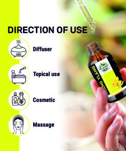 Natural Ylang Ylang Essential Oil 100% Pure & Therapeutic Grade