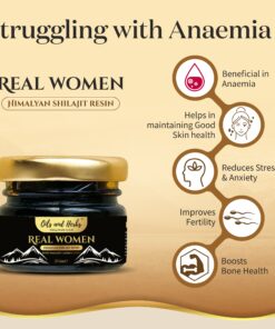 Real Women 100% Pure Organic Himalayan Shilajit Resin