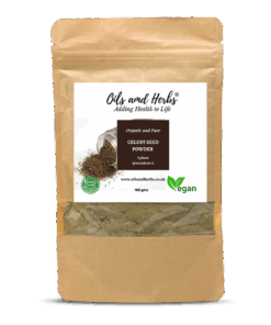 Organic Celery Seed Powder - Apium graveolens L -100% Pure, Clean and Natural