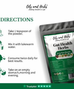 Gut Health Herbs for Bloating, Gas Relief & Gut Health
