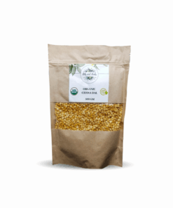 Organic Chana Dal - Split Hulled Chickpeas- GMO FREE-USDA CERTIFIED