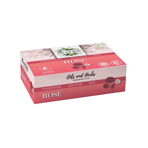 Rose Soap Handmade by Herbalist