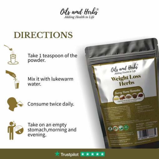 Weight Loss Herbs- Mixture of effective 5 herbs