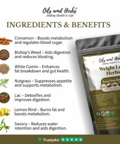 Weight Loss Herbs- Mixture of effective 5 herbs